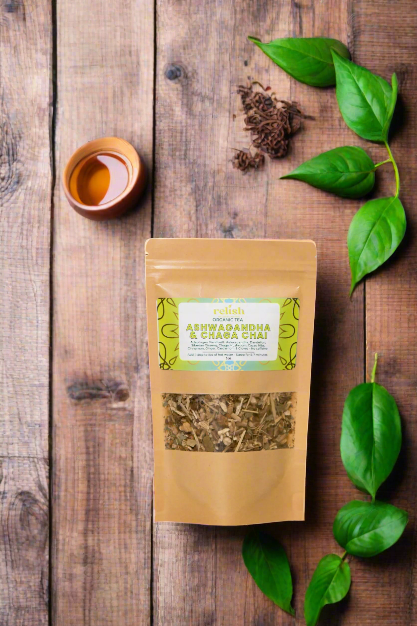 Ashwagandha & Chaga Chai Tea