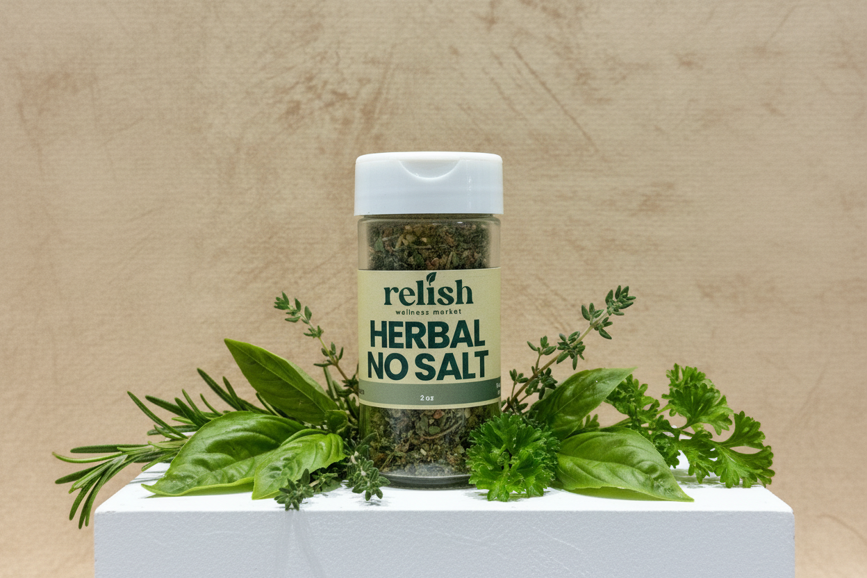 Herbal No Salt Spice Blend Seasoning