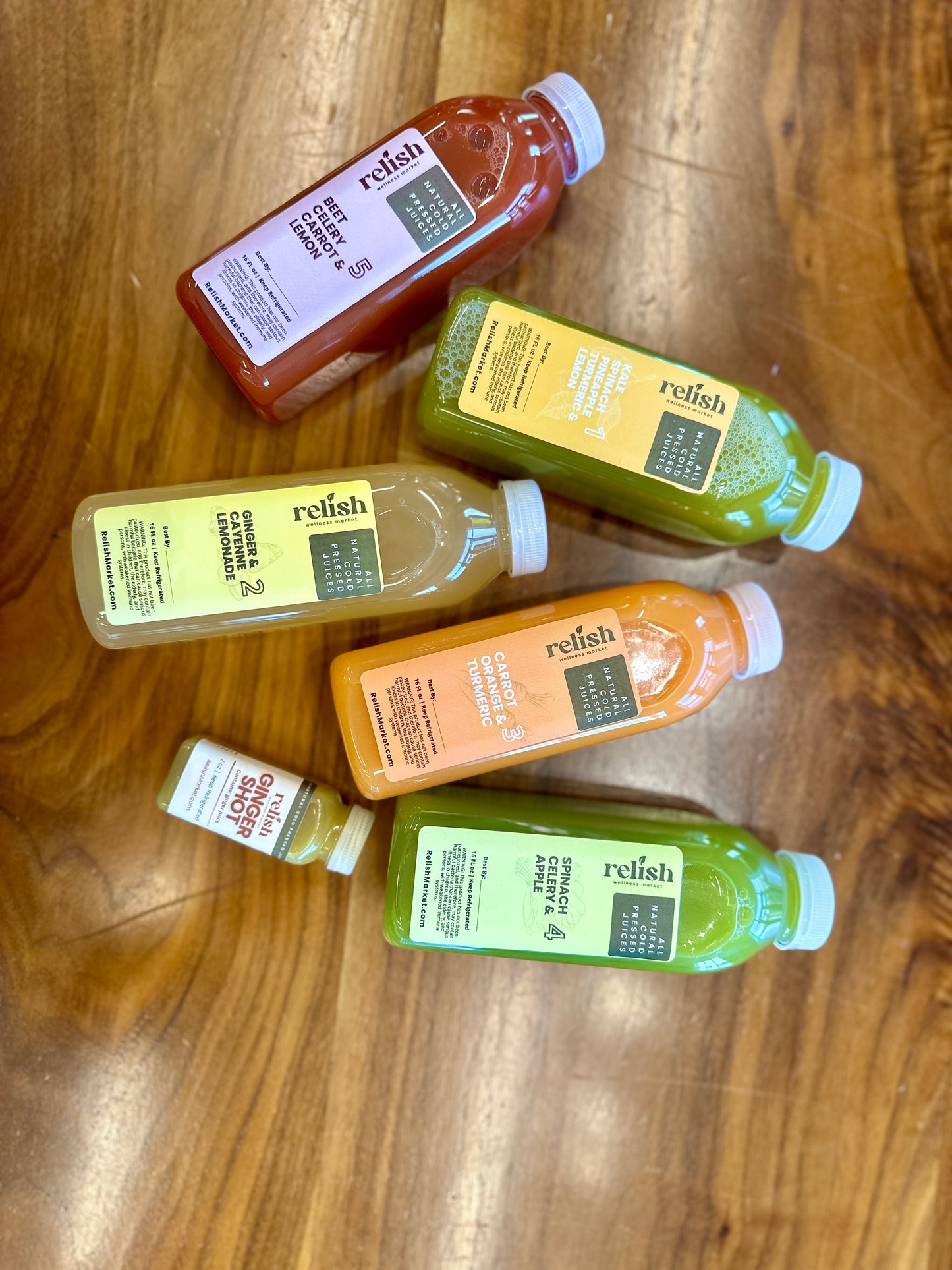 Cold Pressed Juices