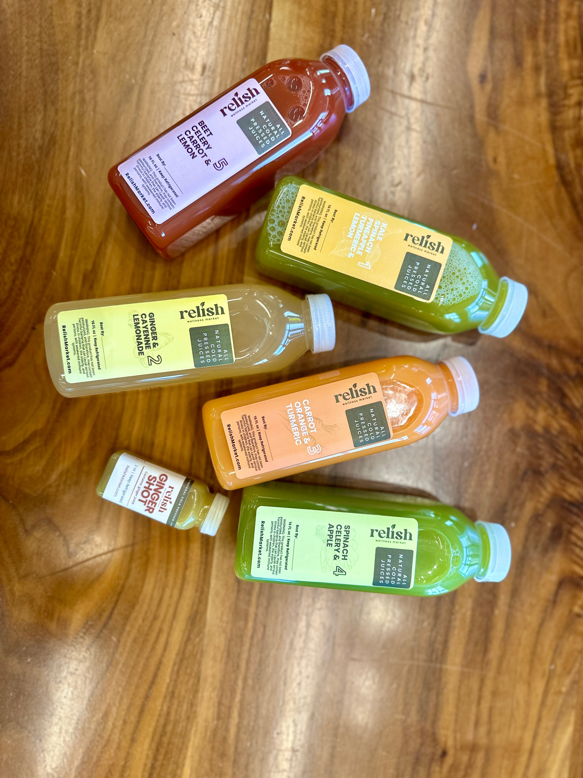 Cold Pressed Juices