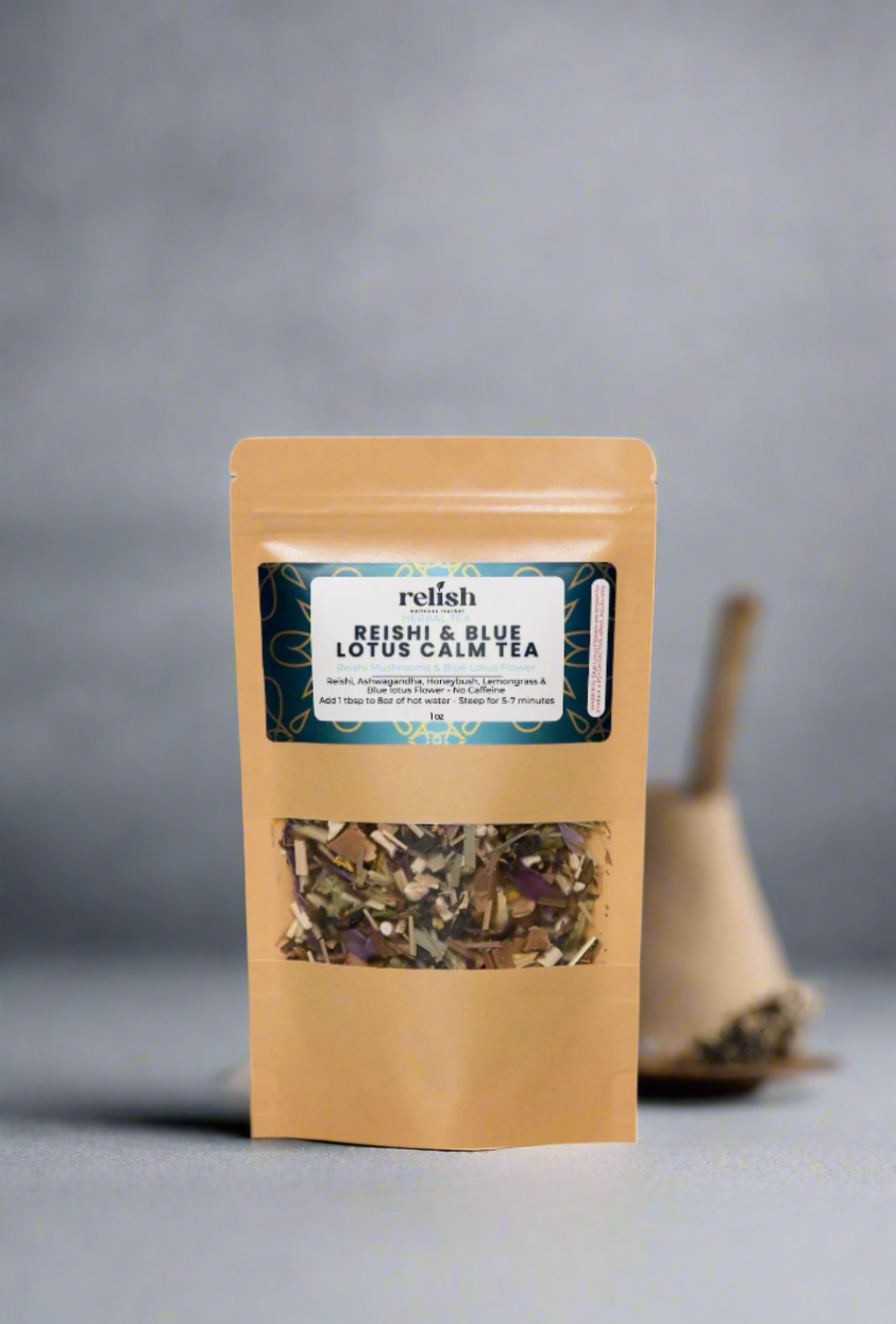 Reishi Blue Lotus Calm Tea