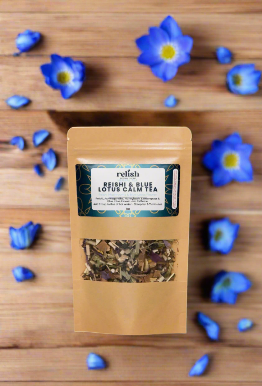 Reishi Blue Lotus Calm Tea