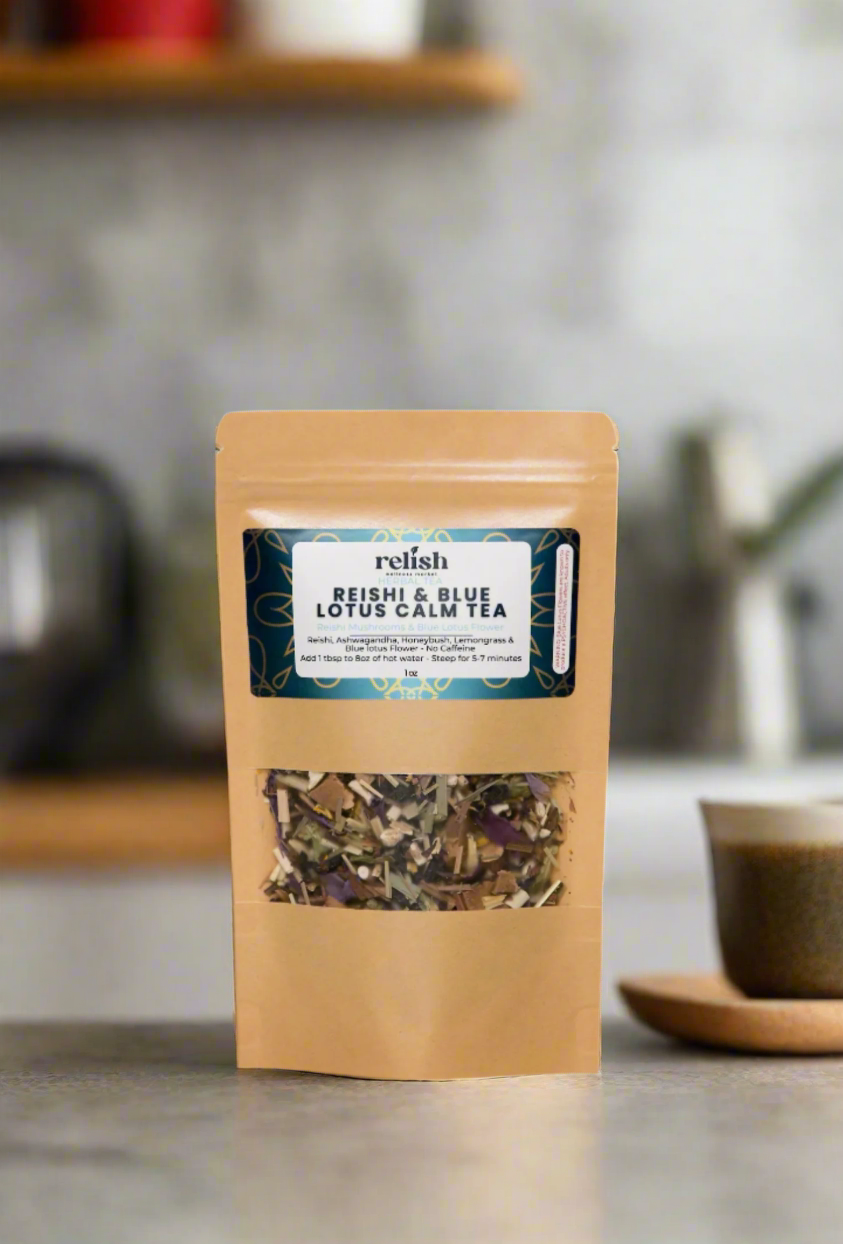 Reishi Blue Lotus Calm Tea