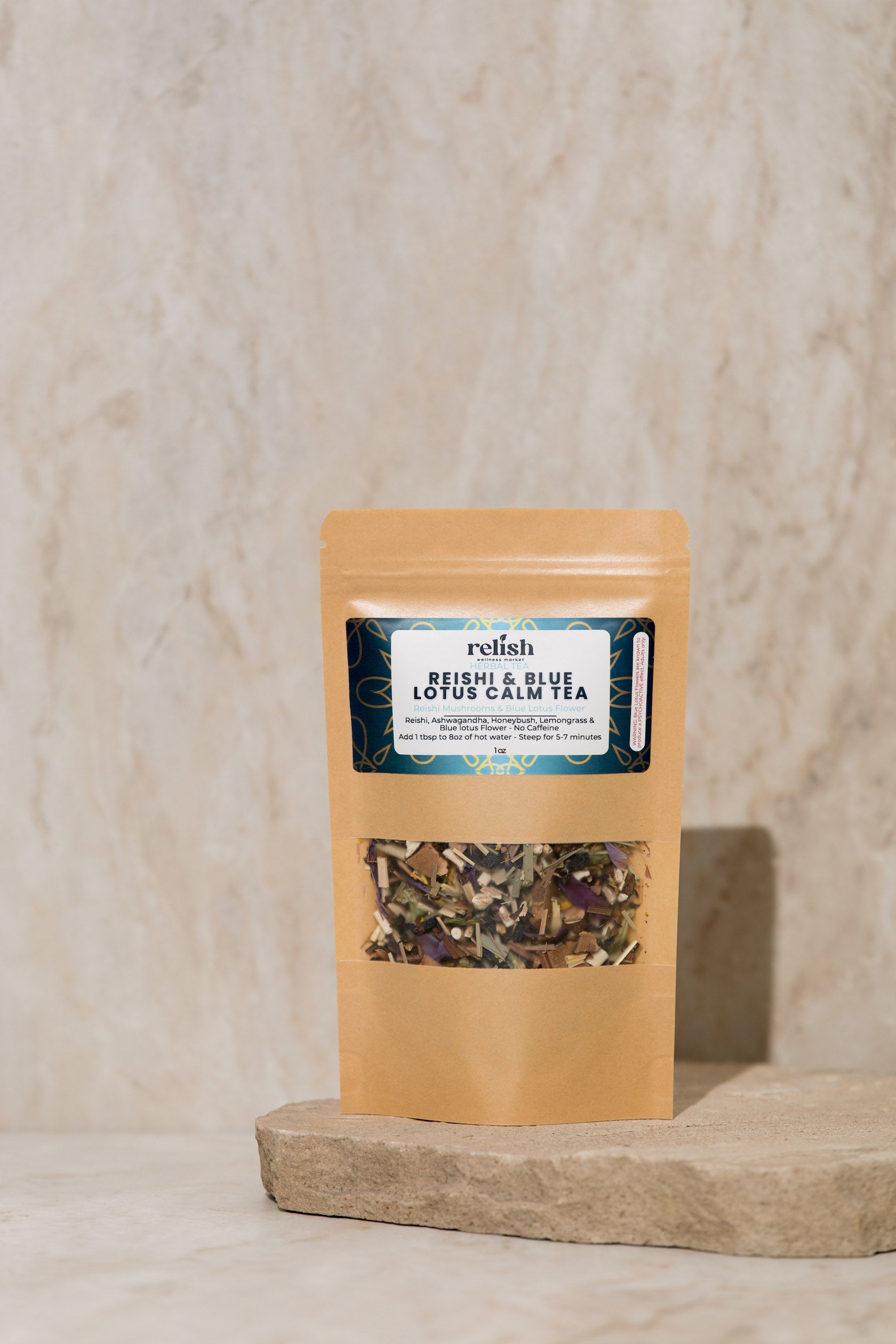 Reishi Blue Lotus Calm Tea