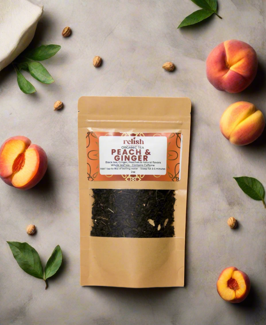 Peach & Ginger Loose Tea