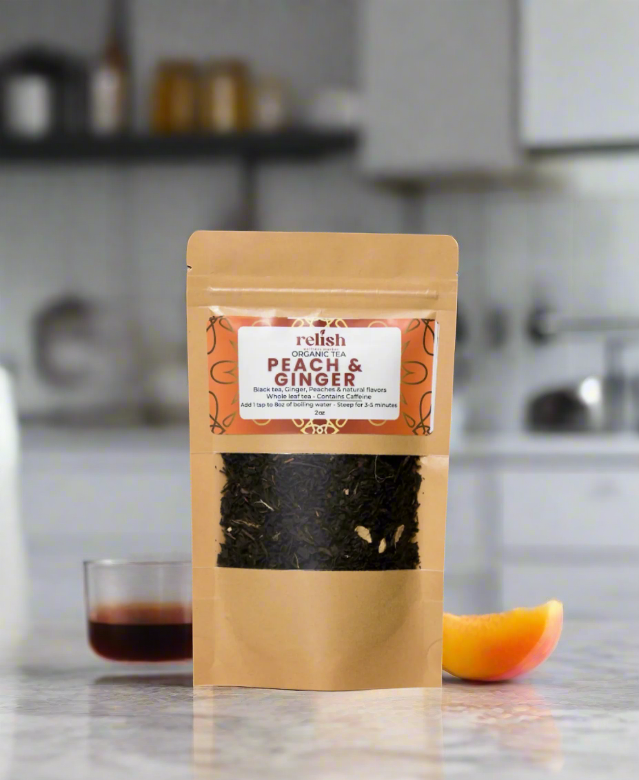 Peach & Ginger Loose Tea