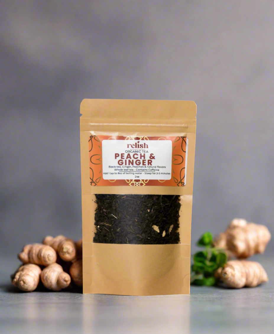 Peach & Ginger Loose Tea