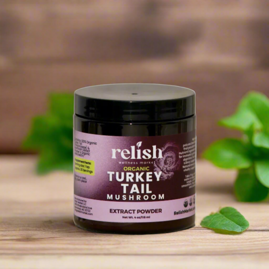 Organic Turkey Tail Mushroom Extract Powder