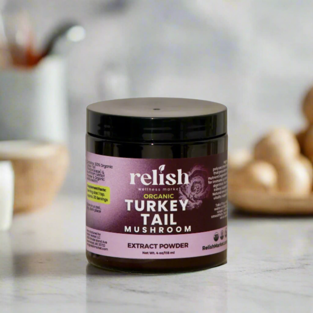 Organic Turkey Tail Mushroom Extract Powder