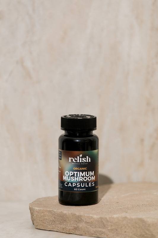 Organic Optimum Mushroom Blend Capsules