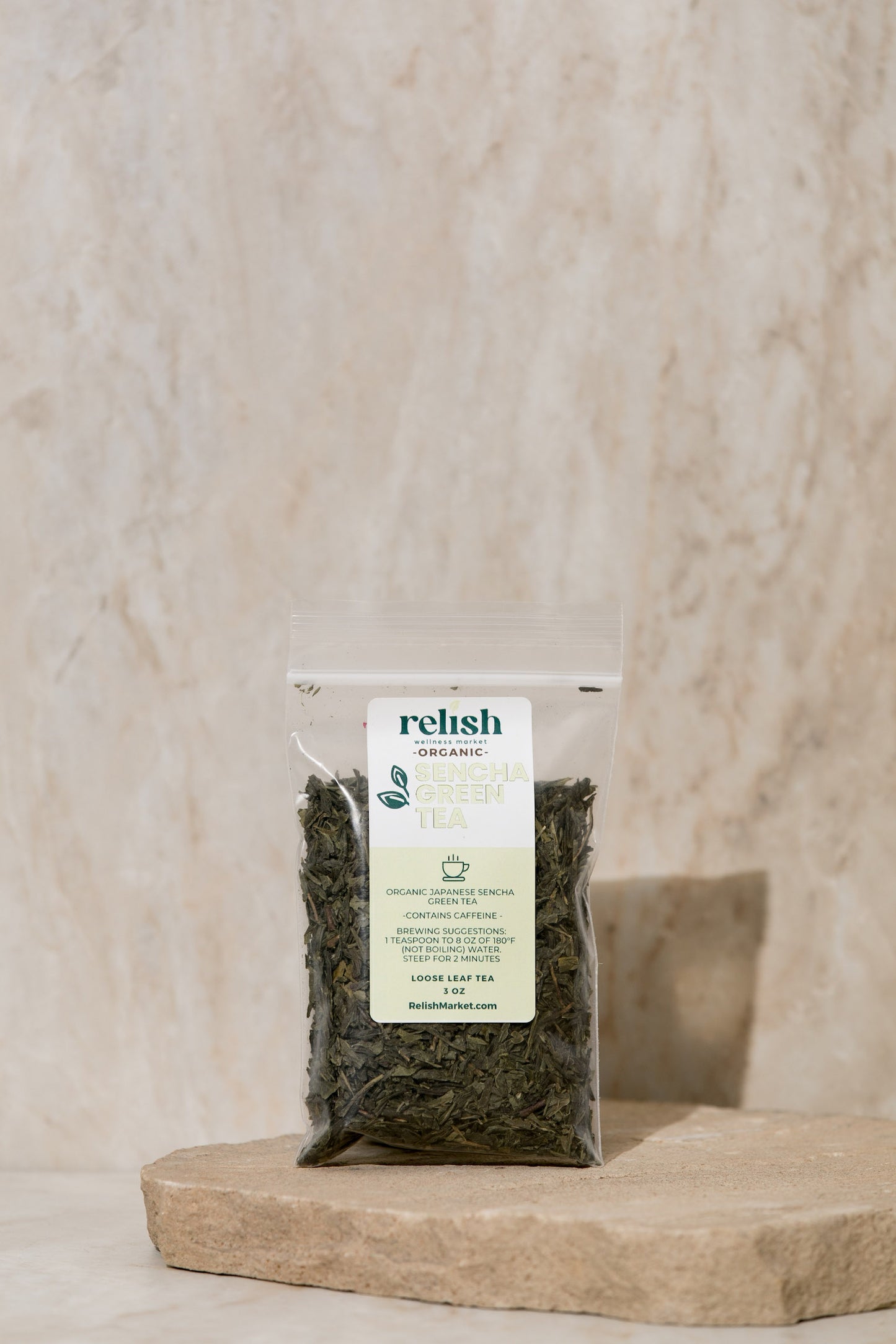 Sencha Organic Green Loose Leaf Tea