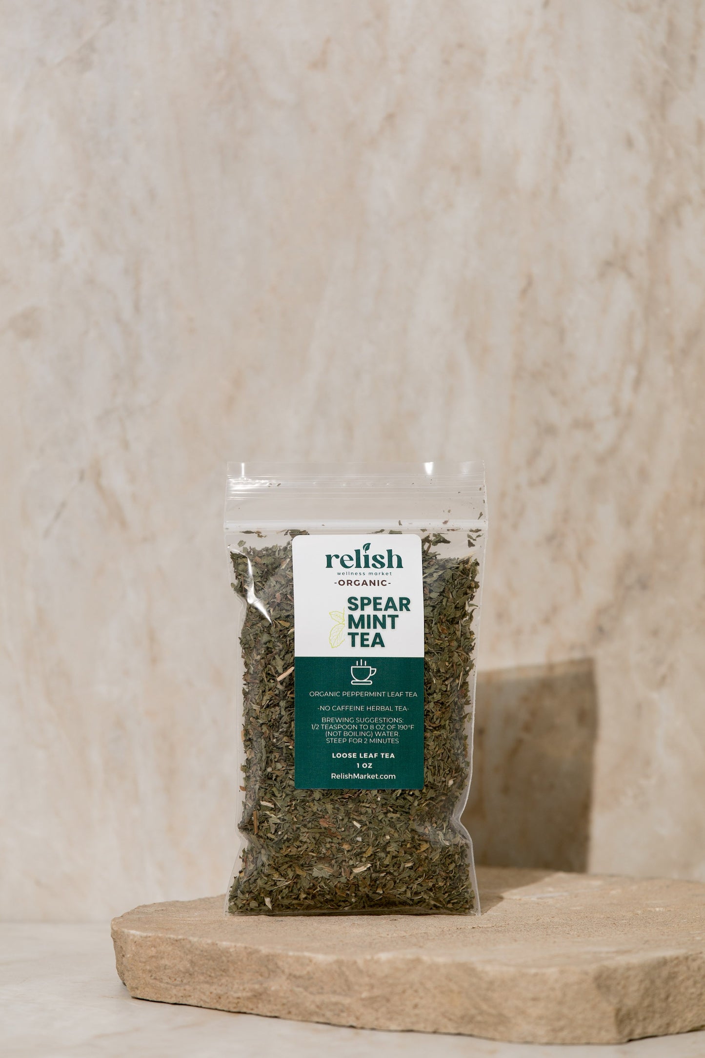 Spearmint Organic Loose Leaf Tea