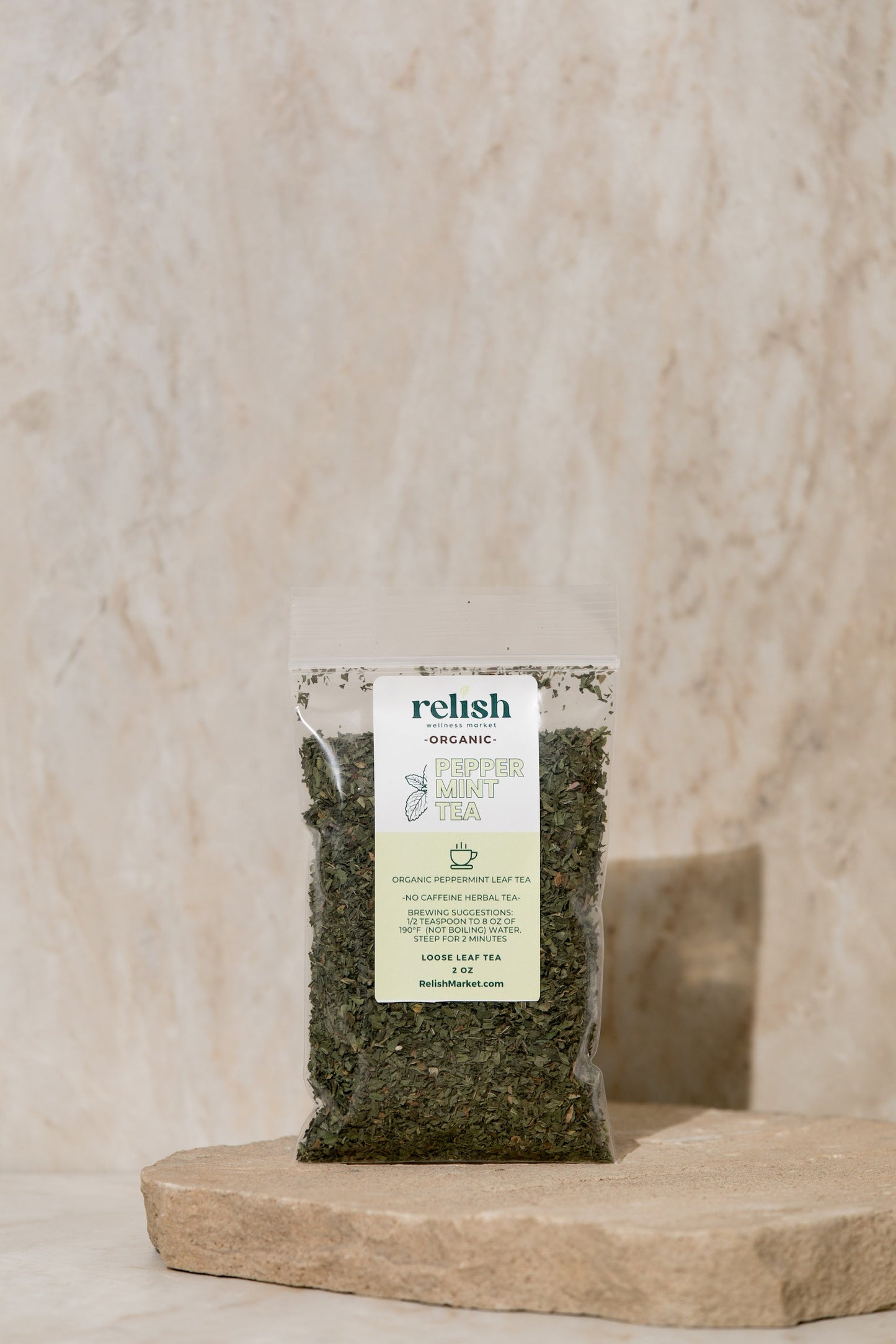 Peppermint Organic Loose Leaf Tea