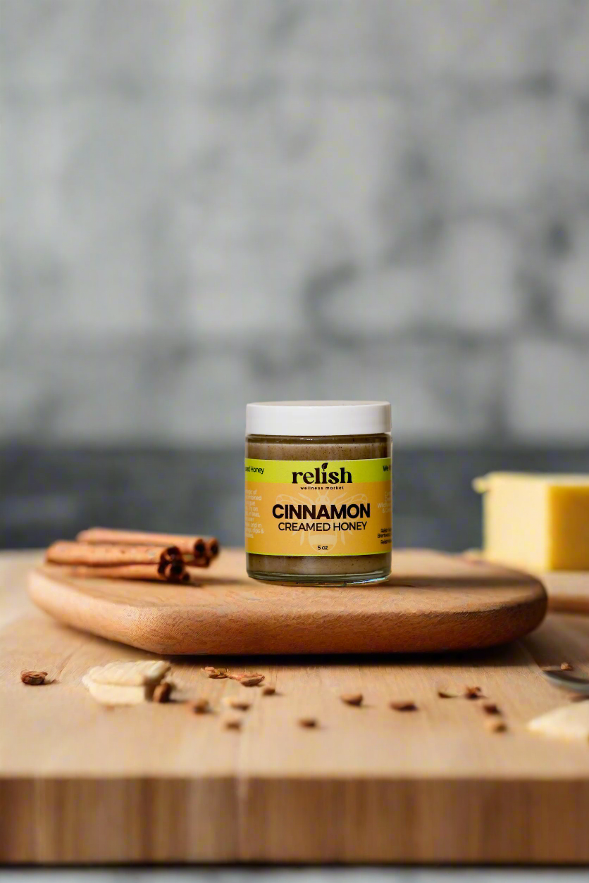 Cinnamon Creamed Honey