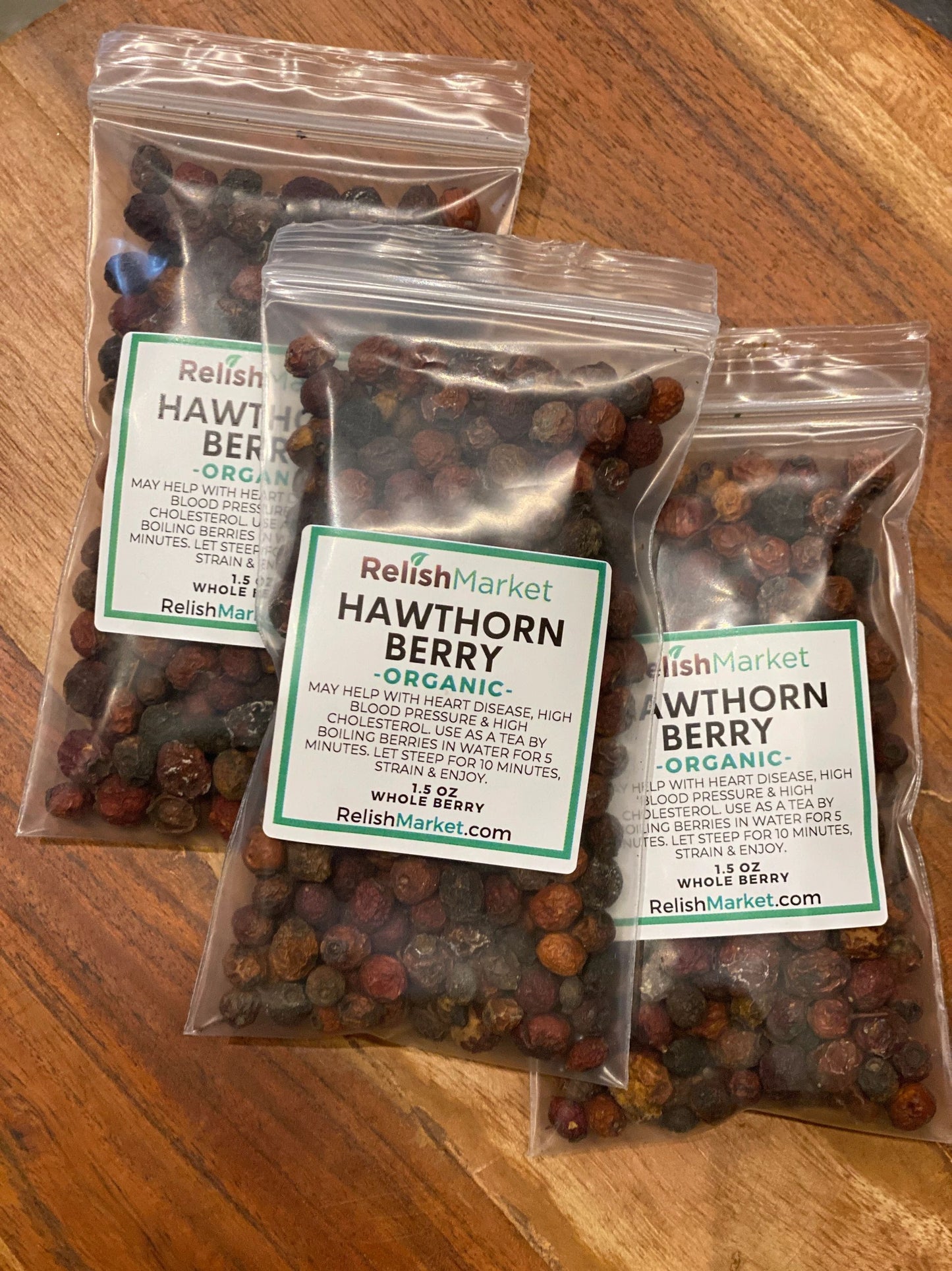 Hawthorn Berries Organic