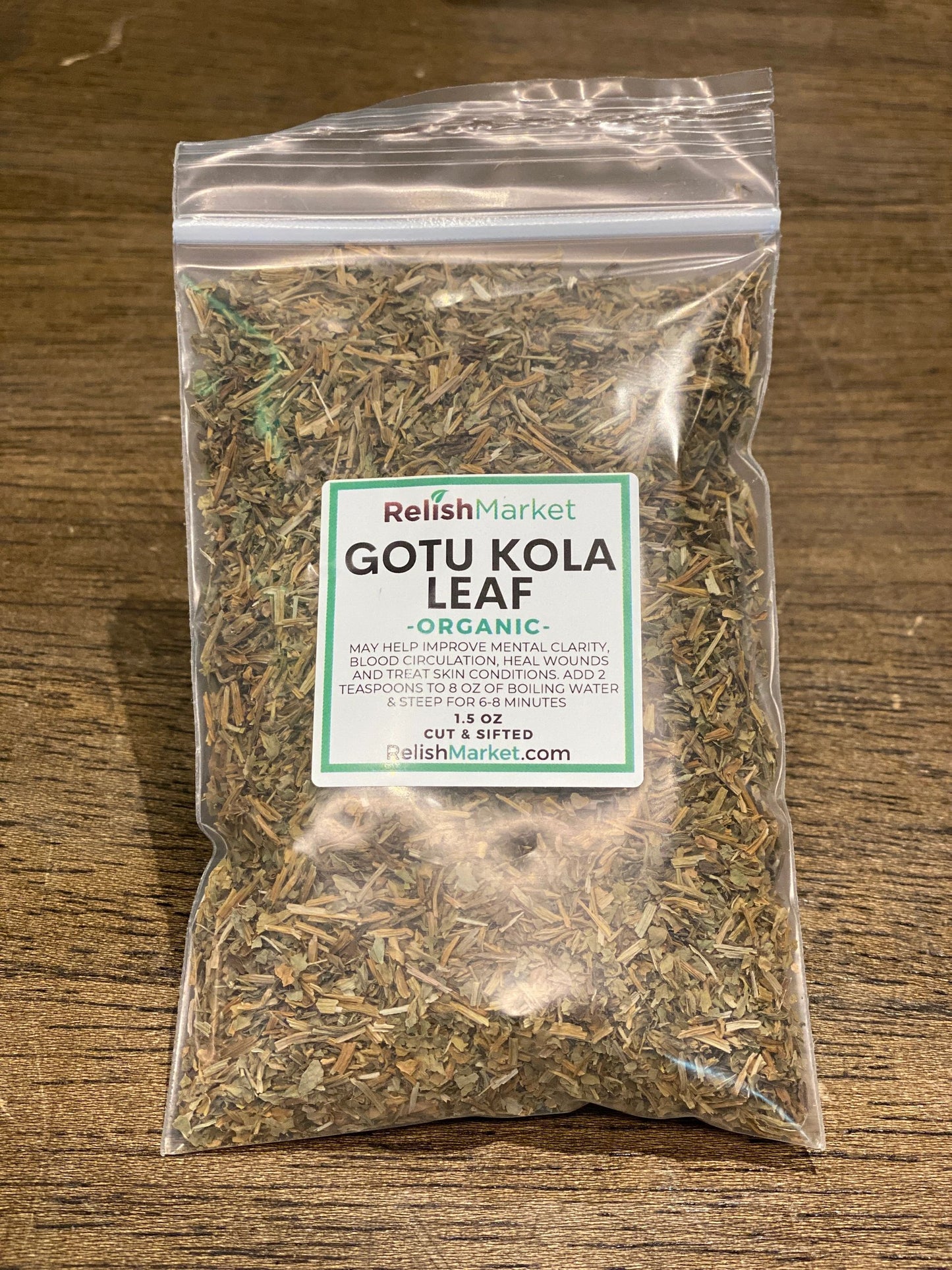 Gotu Kola Leaf Organic