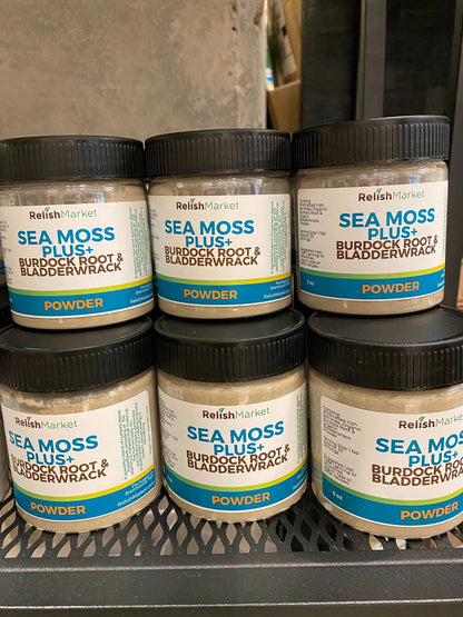 Sea Moss Powder Plus Burdock Root & Bladderwrack