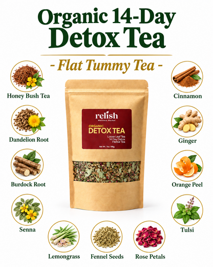 Organic 14-Day Detox Tea - Flat Tummy Tea