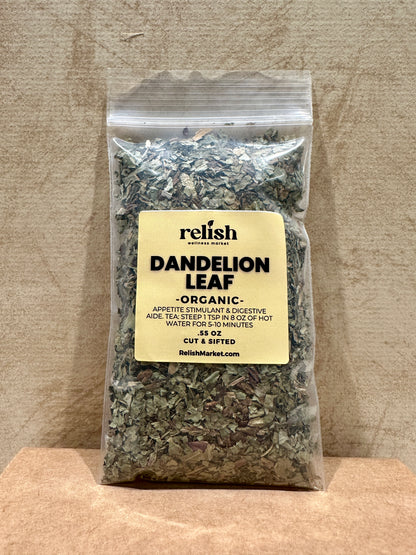 Dandelion Leaf Root Organic