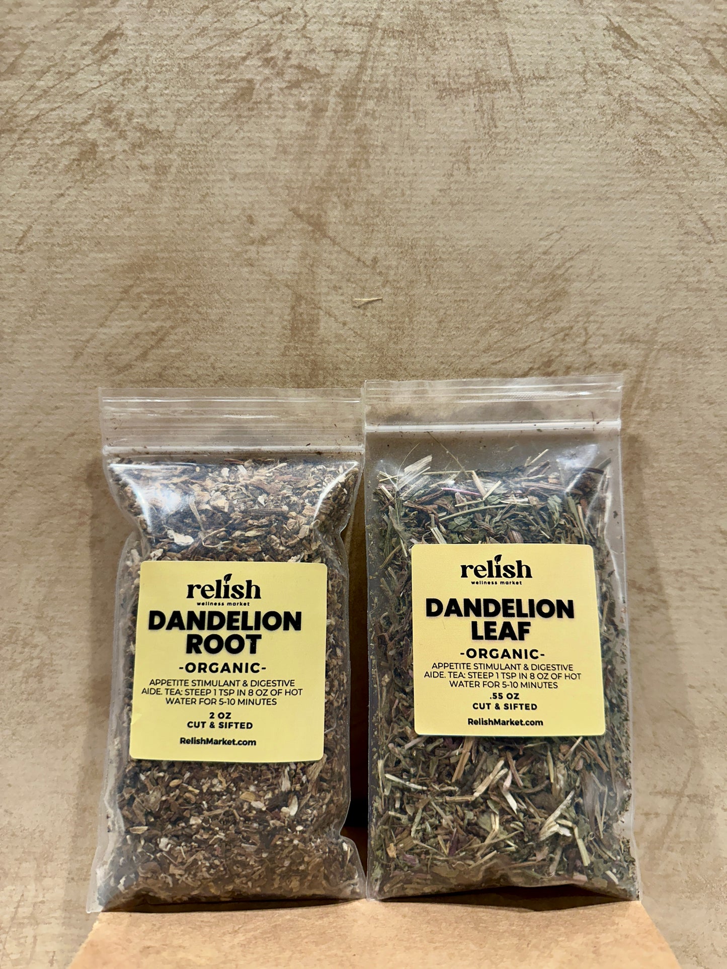 Dandelion Leaf Root Organic