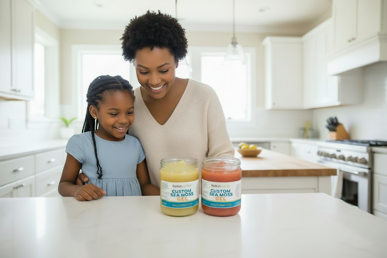 Custom Sea Moss Gel - Flavored Sea Moss Gel