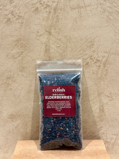 Relish Market Dried Elderberries