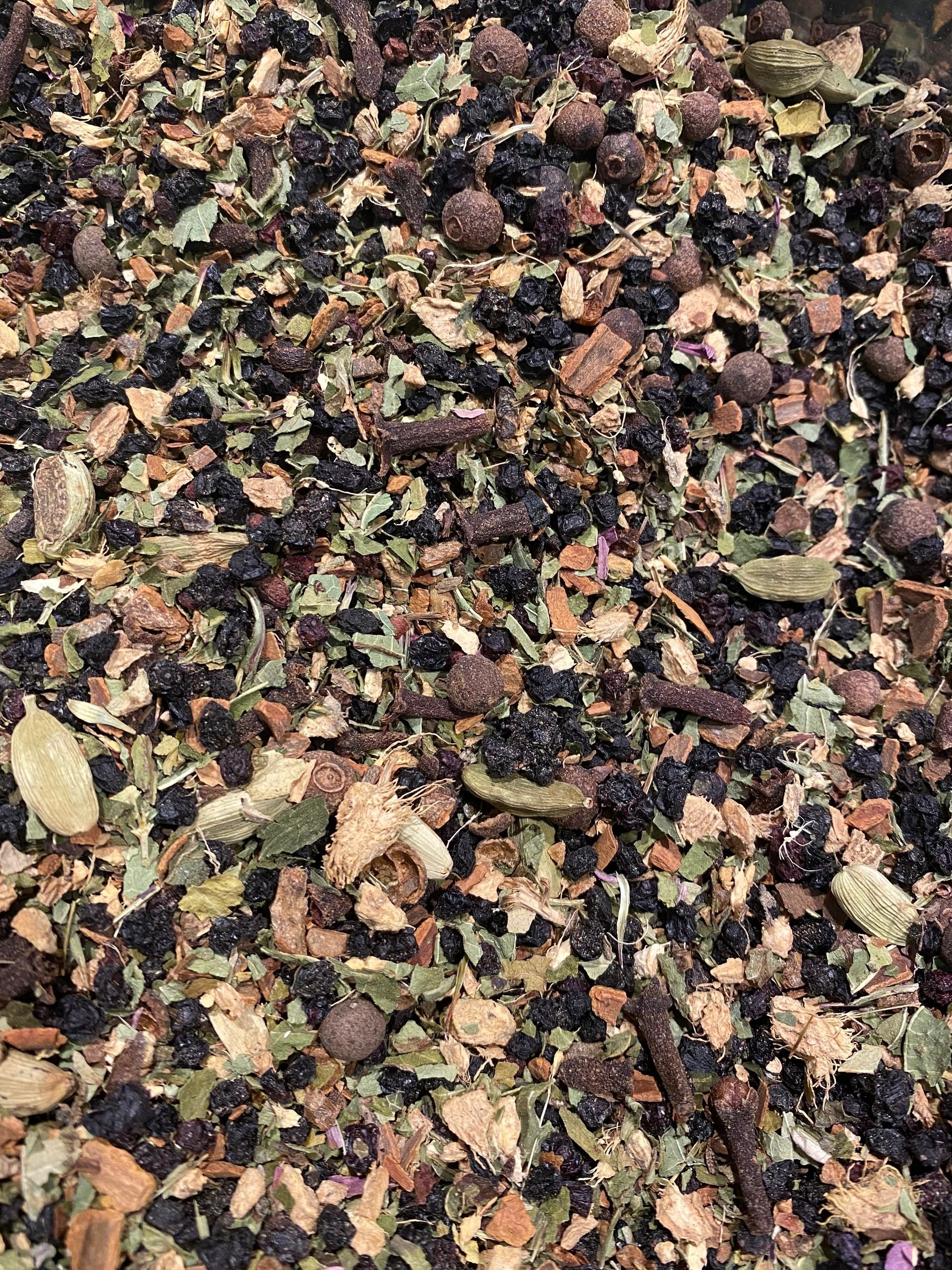 Elderberry Echinacea Chai Tea