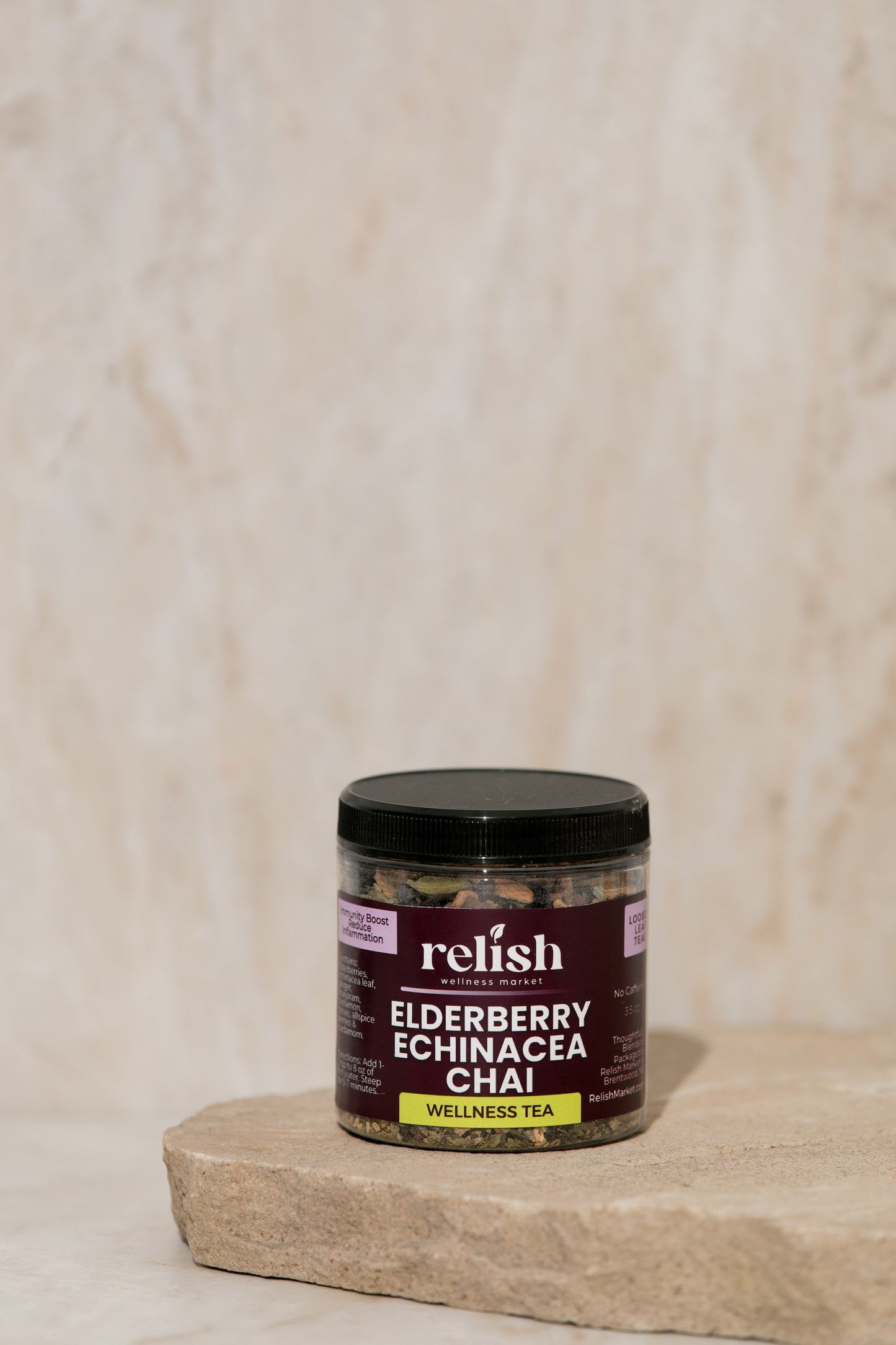 Elderberry Echinacea Chai Tea