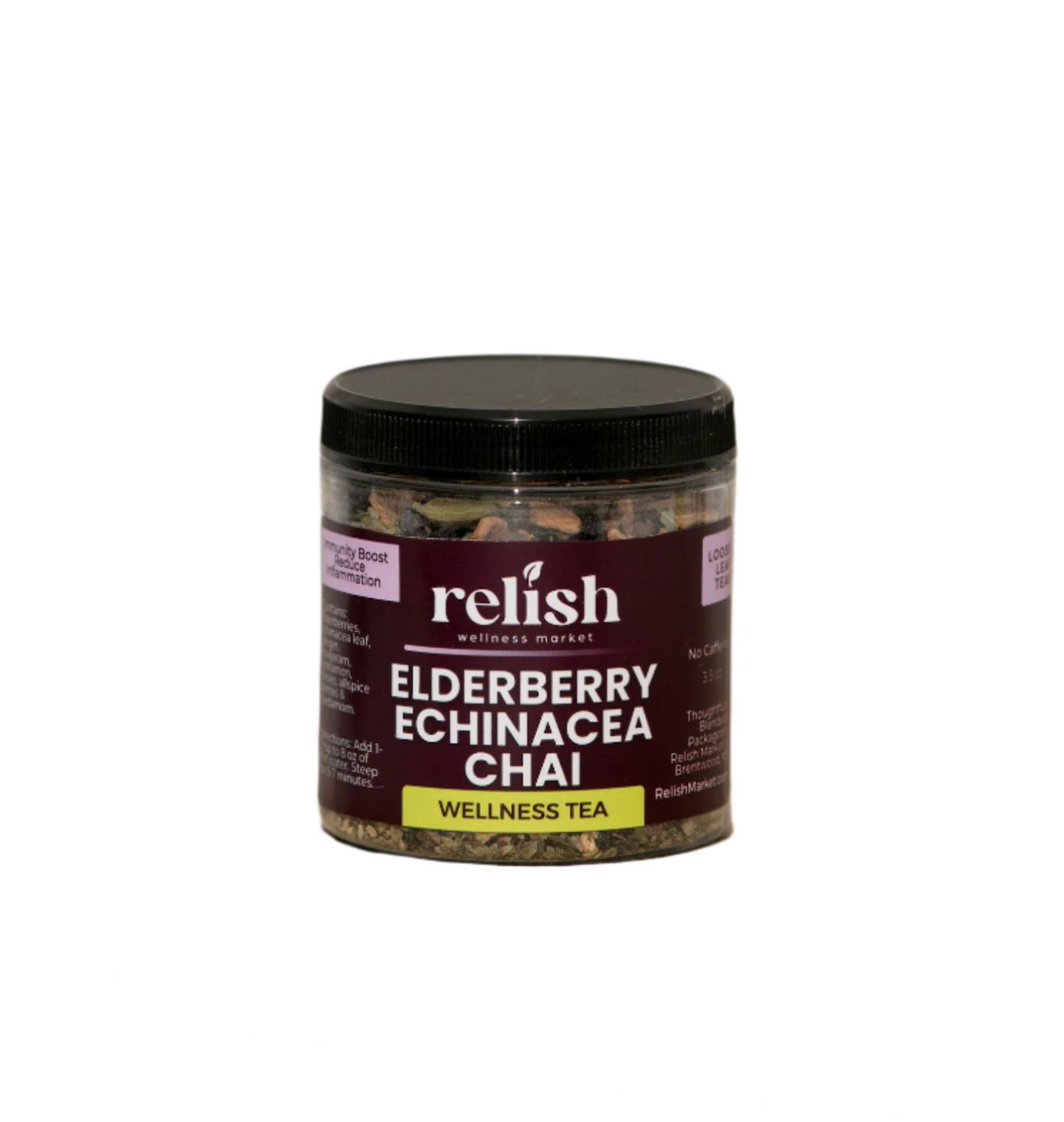 Elderberry Echinacea Chai Tea