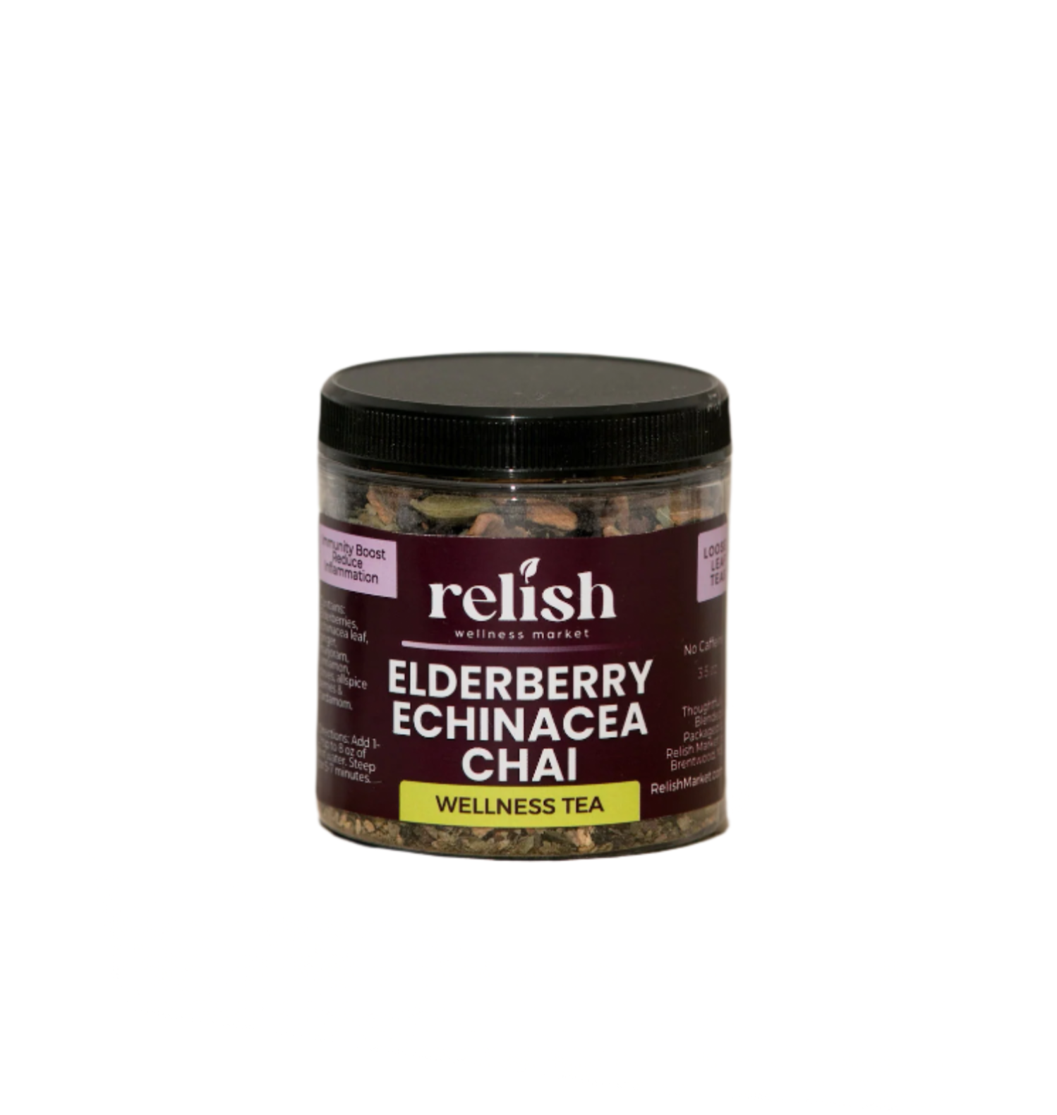 Elderberry Echinacea Chai Tea