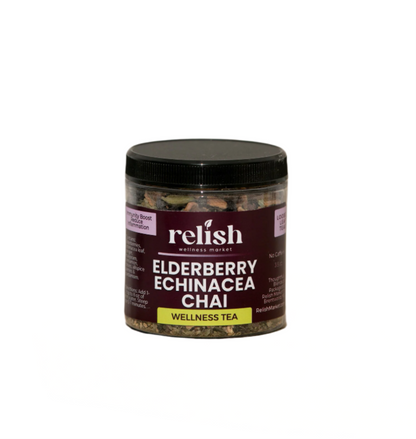 Elderberry Echinacea Chai Tea