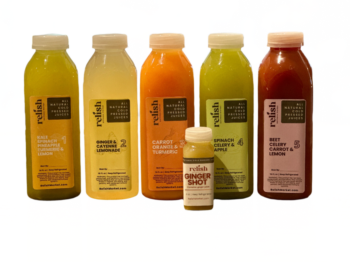 3 Day Juice Cleanse - Detox & Reset | Cold Pressed Juice – Relish