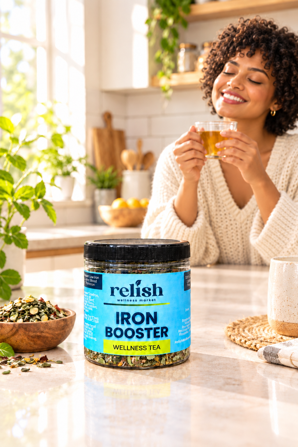 Organic Iron Booster Loose Leaf Tea