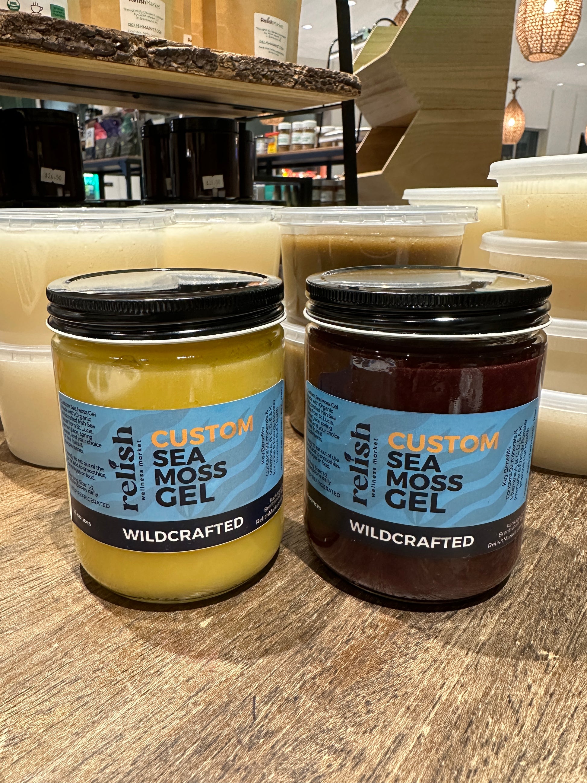 Custom Flavored Sea Moss Gel 