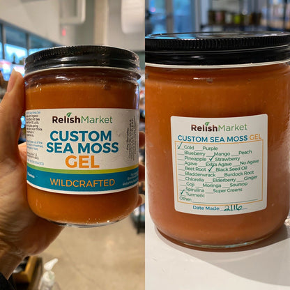 Custom Flavored Sea Moss Gel 