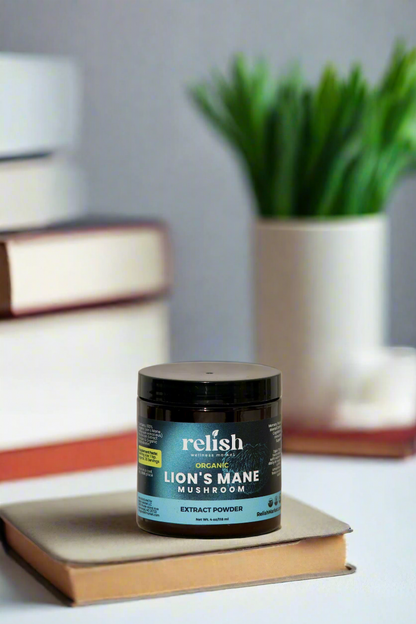 Relish Market Lions Mane Extract Powder books