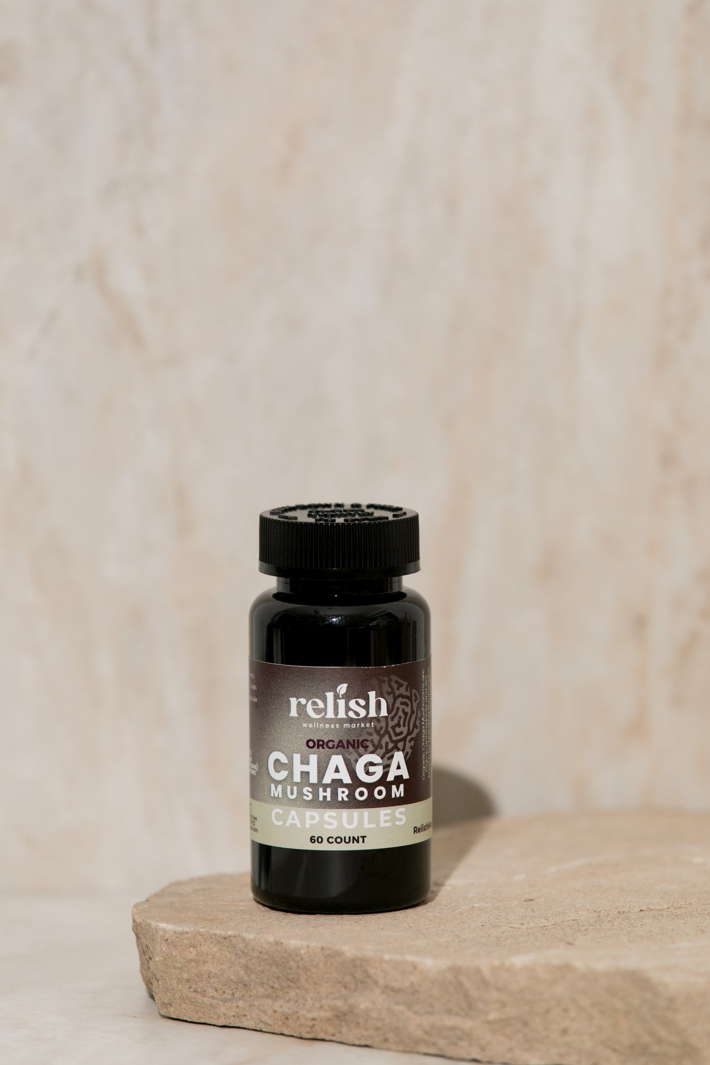 Organic Chaga Mushroom Capsules - Gut Health | Immune Support