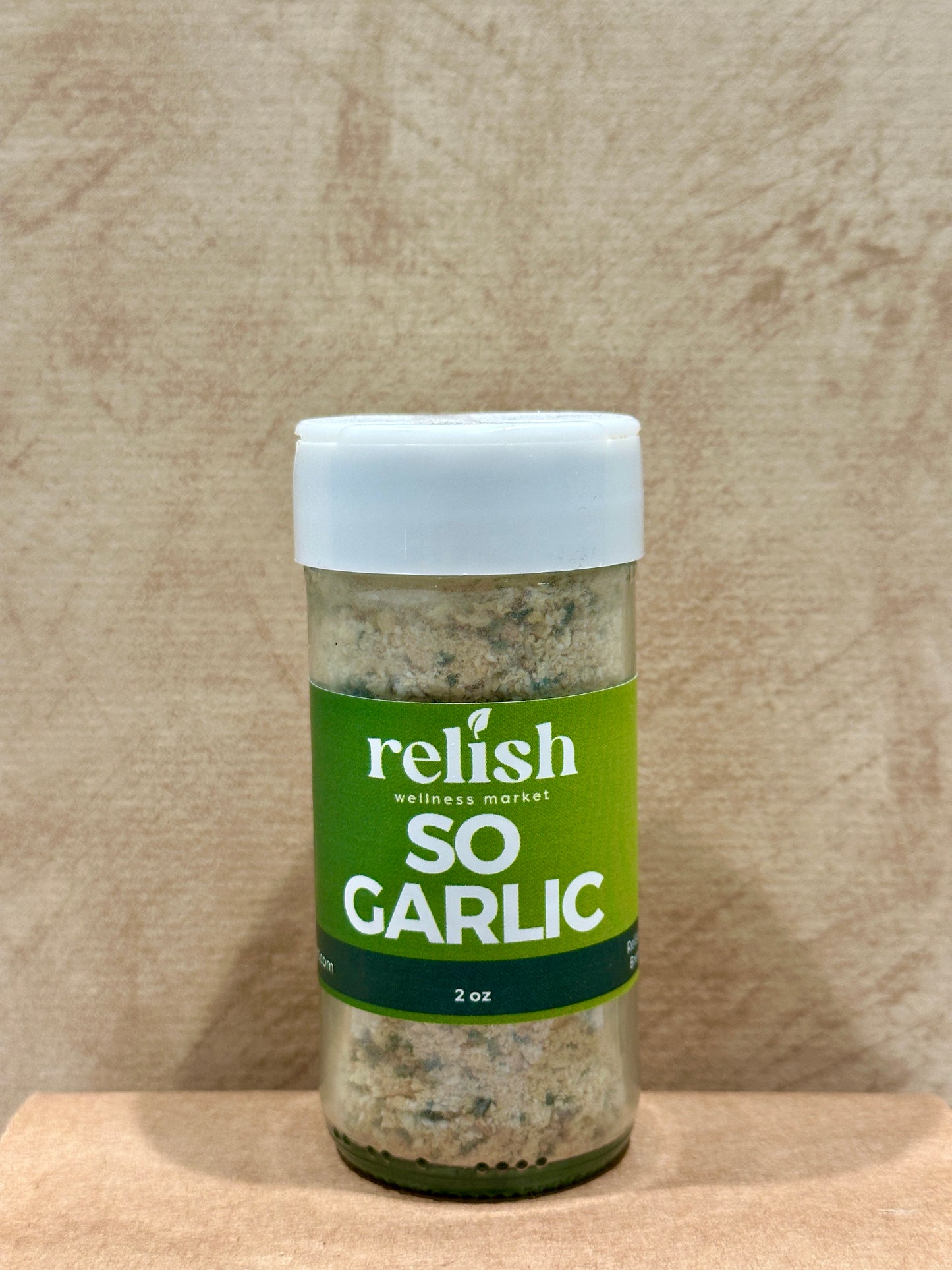 So Garlic Spice Blend Glass Jar