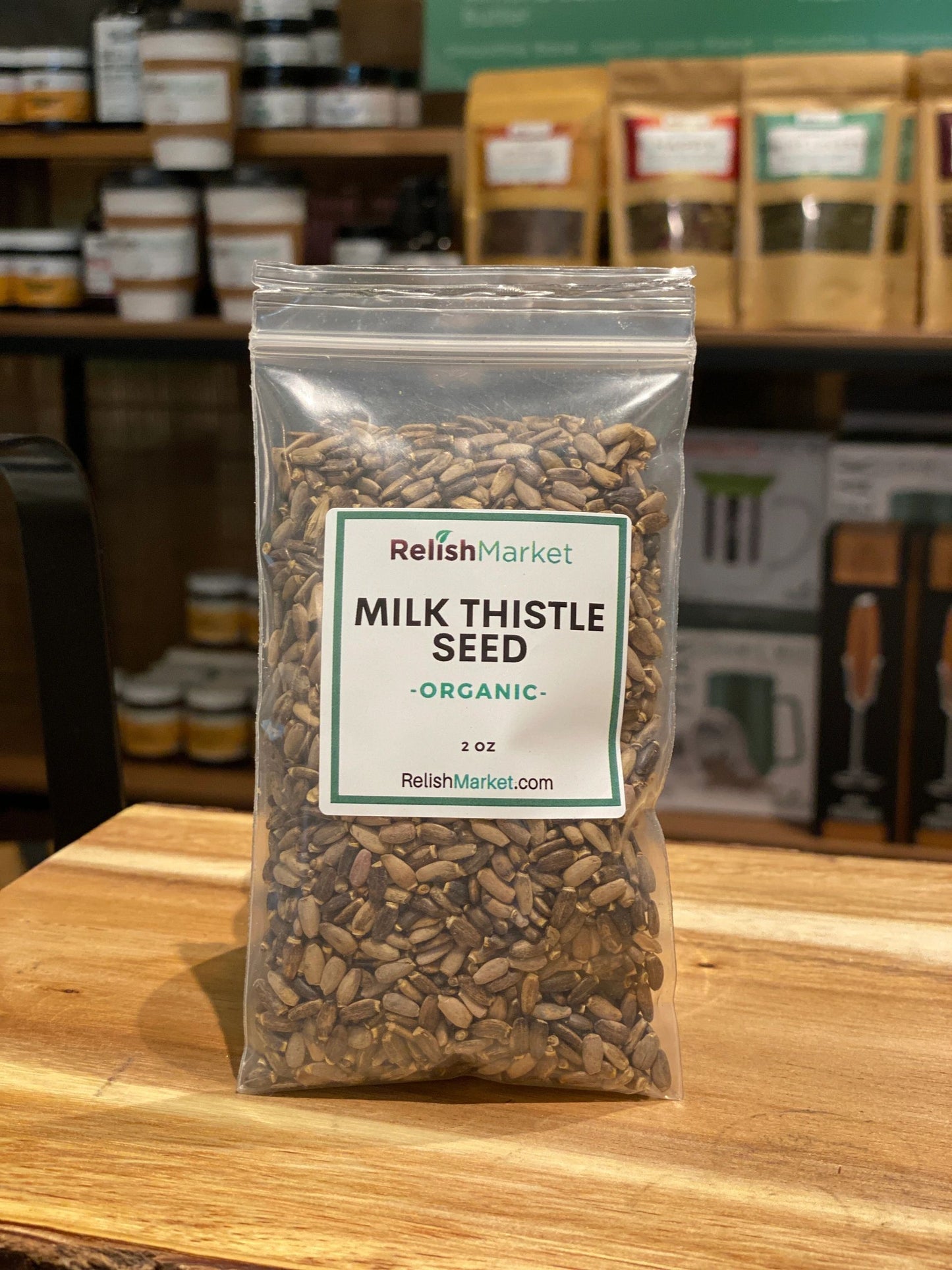 Milk Thistle Seeds Organic